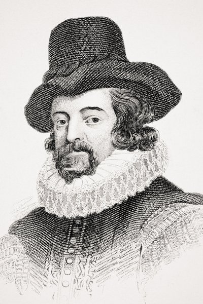 Sir Francis Bacon, illustration from 